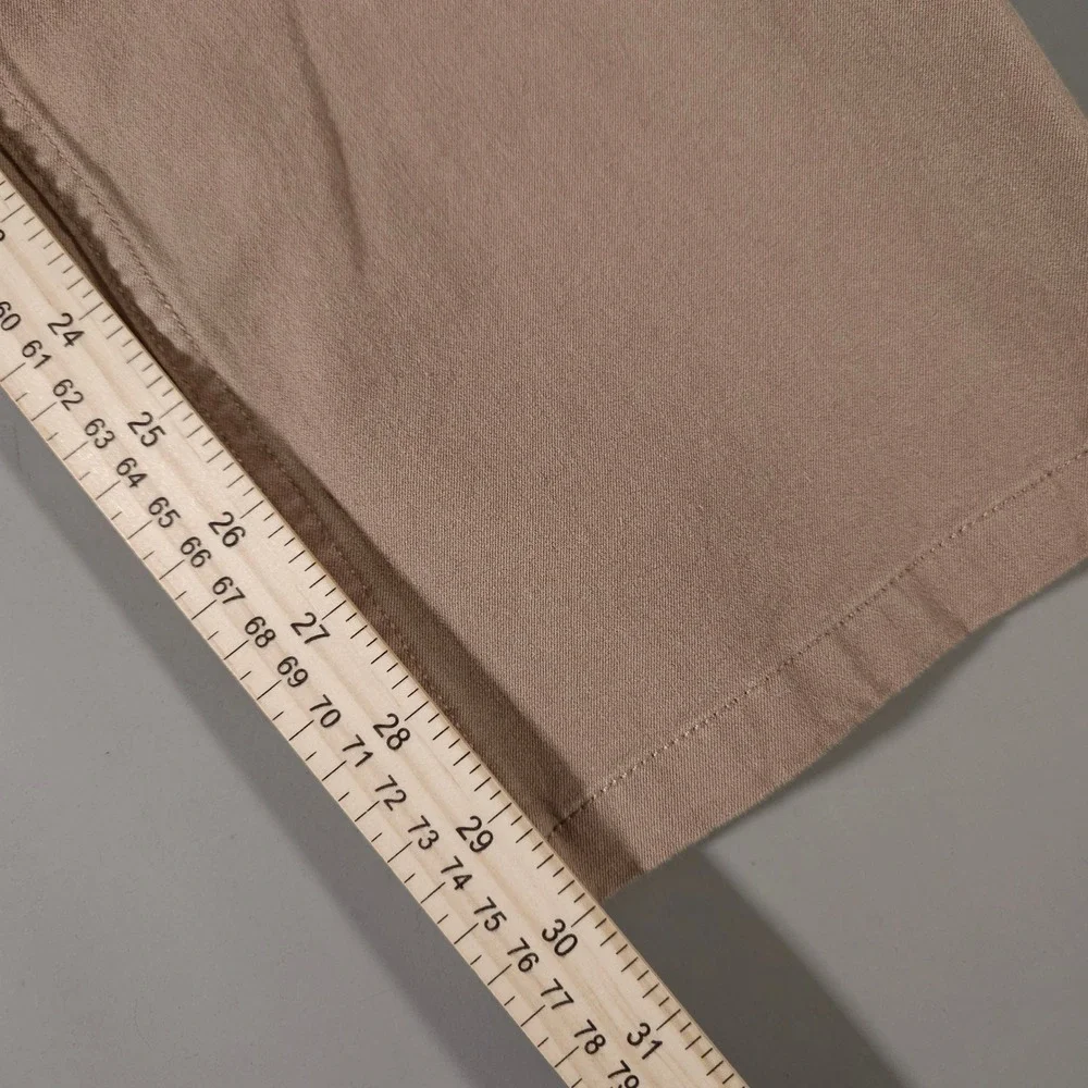 Mugsy Belmonts Chinos Mens 40x30 Tan Stretch‎ Cotton Rayon Spandex Pants